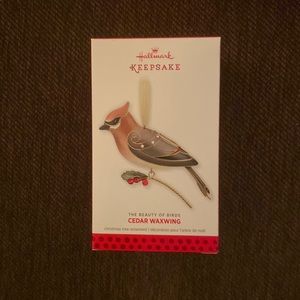Cedar Waxwing 2013 Hallmark Keepsake Ornament